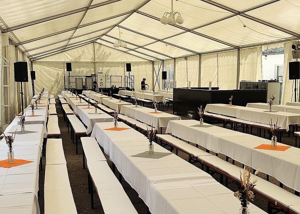 Firmenevent Eventverleih Zeltverleih