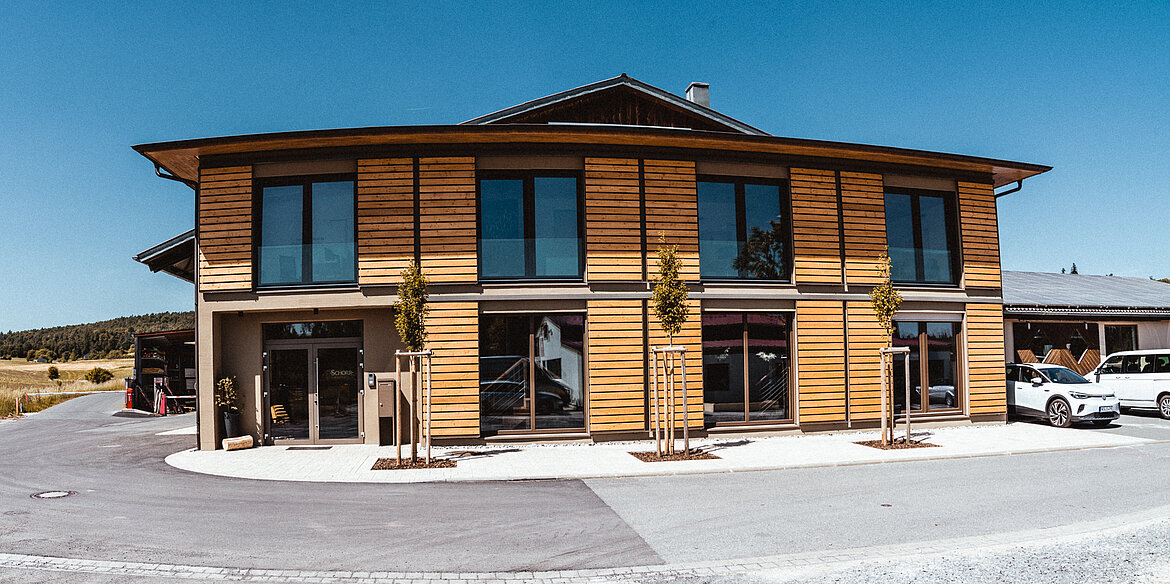 Büro und Ausstellung Holzbau Schorr