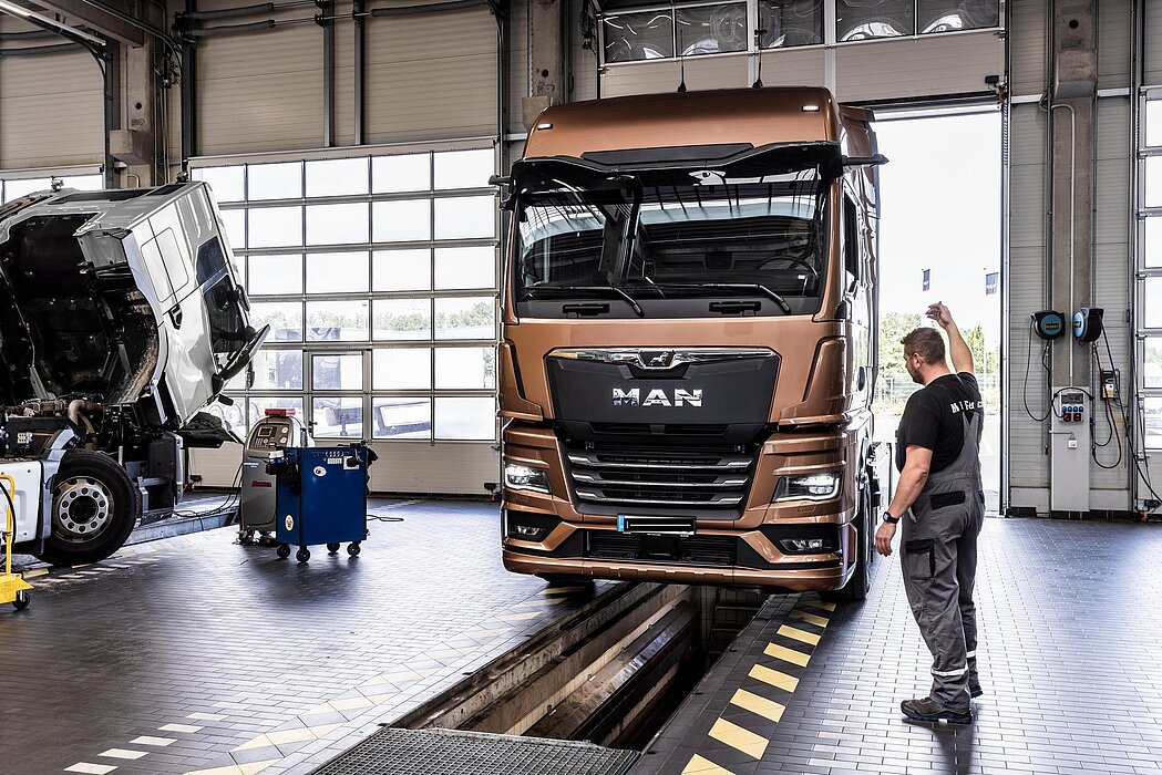 MAN-Werkstatt