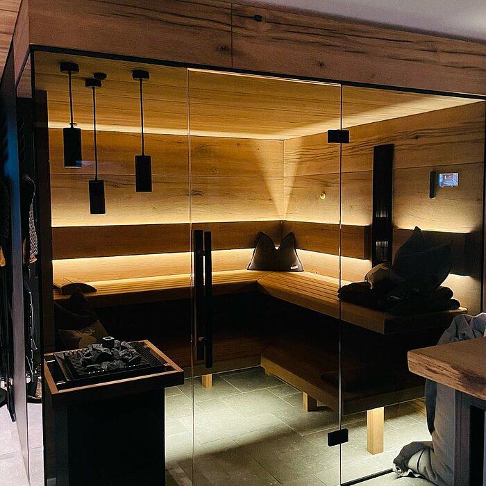 Wunsch-Sauna nach Maß