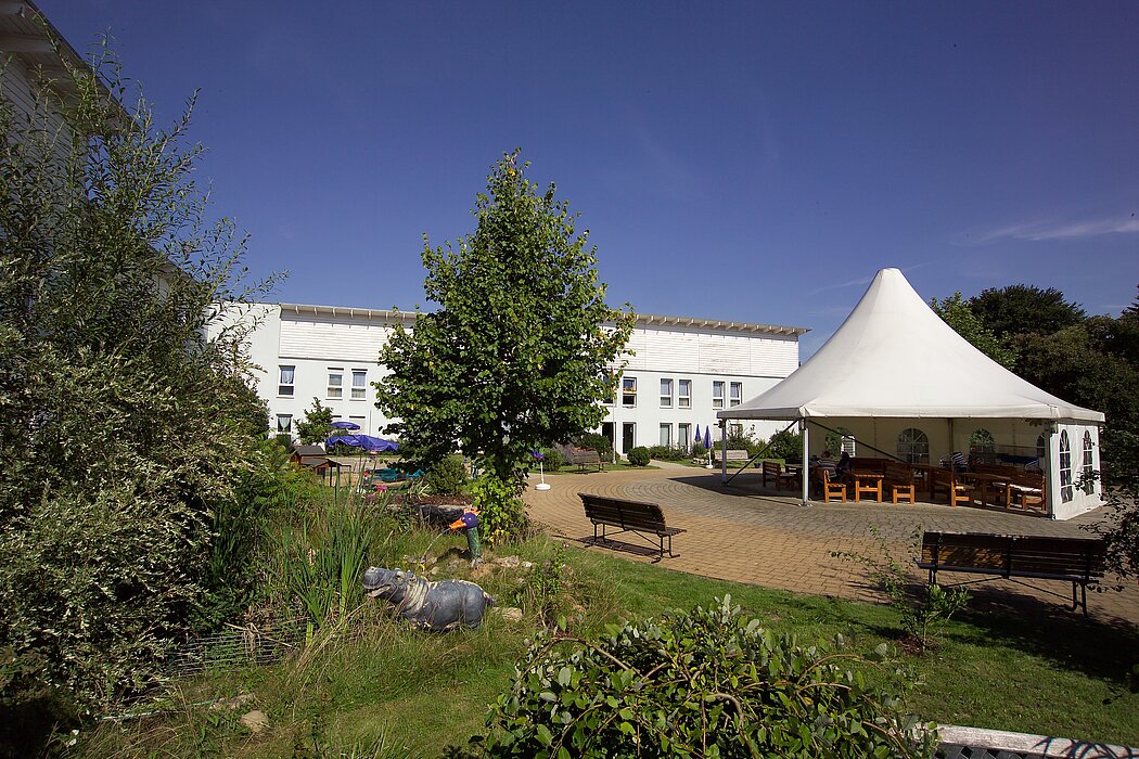 Das Vitanas Senioren Centrum Rosenpark ist wunderschön in Uehlfeld gelegen.