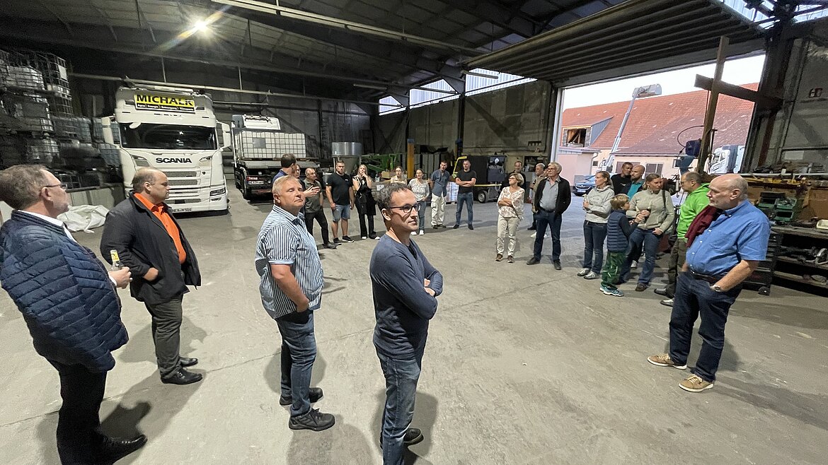 Netzwerkbesuch bei einem Mitglied