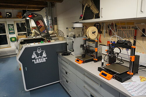FabLab Inneneinrichtung FabLab Inneneinrichtung