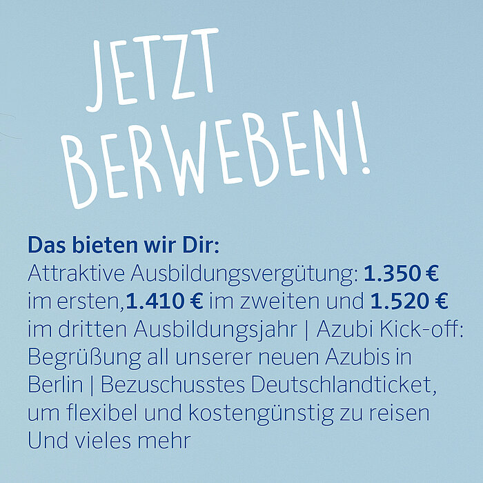 Komm' zu uns in die Pflege!