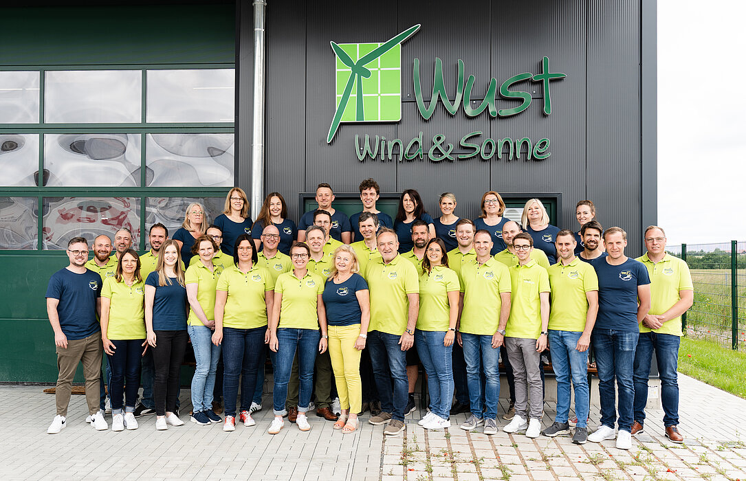 Das Team von Wust - Wind & Sonne 