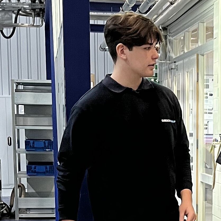 Korbinian Azubi bei GUBESCH