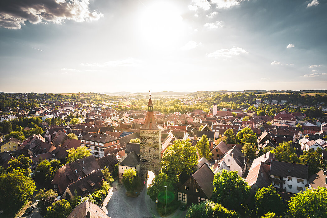 Neustadt an der Aisch mit Nürnberger Tor